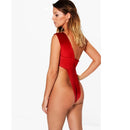 the PERFECT GIFT - Bowknot Backless Bodysuit Christmas Festival Erotic Lingerie Women's Red Lingerie Pure Desire Underwear for Ladies