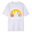 the PEW PEW CAT - Pew Pew Madafakas Cat with Two Guns Printing Casual Graphic Breathable T-Shirts for Women