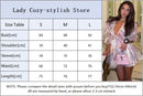 the SIXTEEN CANDLES - Sexy Flare Sleeve V-Neck Printed Mini Dress, Fashion Pleated A-line High Waist Gown New Lady Summer Evening Party/Club Dress