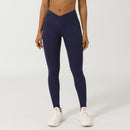 the CRISS CROSS LEGGINGS - Sport Fitness High Waist Tights Elastic Sexy Yoga Pants Training Running Gym Quick Dry Breathable Leggings