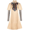 the MEGAN - Cosplay Dress AI Doll Robot Megan Dress Uniform Adult Halloween Costume
