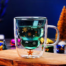 the MERRY MUG - Glass Creative Christmas Mug