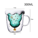 the MERRY MUG - Glass Creative Christmas Mug