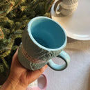 the KNITTER - 450ML Ceramics Ball of Yarn Mugs Home Decor