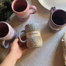the KNITTER - 450ML Ceramics Ball of Yarn Mugs Home Decor