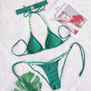 the DUSK TIL DAWN - Diamond Women Crystal Strap Swimwear