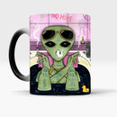 the ALIEN MAGIC - Lid Spoon Color Changed Ceramic Tea Mug