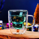the MERRY MUG - Glass Creative Christmas Mug
