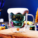 the MERRY MUG - Glass Creative Christmas Mug