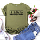 the ELEMENTS - Sarcasm Primary Elements Women T-Shirt