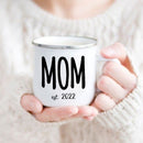 the MOMACORN - Mom and Dad Print Coffee Mugs