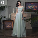 the TAYLOR Dress - Green Long Bridesmaid Dresses