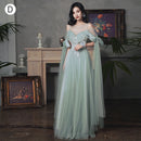 the TAYLOR Dress - Green Long Bridesmaid Dresses