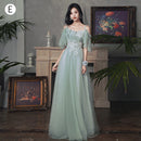 the TAYLOR Dress - Green Long Bridesmaid Dresses