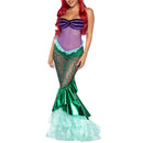 the MERMAID - Anime Sexy Mermaid Ariel Princess Costumes Adults Halloween Mermaid Masquerade Uniforms Dress Up Fancy Dress