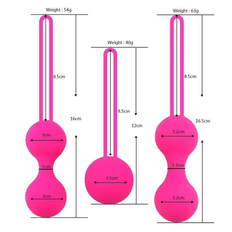 the BEN WA - Tighten Ben Wa Vagina Muscle Trainer Kegel Ball Egg Intimate Sex Toys for Woman 18+ Adults Chinese Vaginal Balls Erotic Products