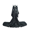 the MALEFICENT - Adult Deluxe Maleficent Costume Evil Queen Cosplay Outfit Fancy Dress Halloween Party Cosplay Costume