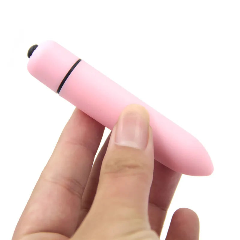 the BULLET - 10 Speeds Mini Bullet Vibrator Vaginal Massage Dildos Sex Toys for Women Adult Games AV Stick Erotic Product Clitoris Stimulator