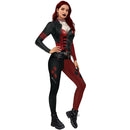 the BADDIE HARLEY QUINN JOKER - Halloween Party Cosplay Joker 3D Print Jumpsuit Harly Quinn Suicide Squad Bodysuits