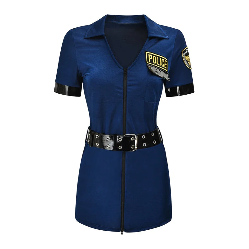 the HOT COP - Women Sexy Police Costume Adult Cop Officer Outfit