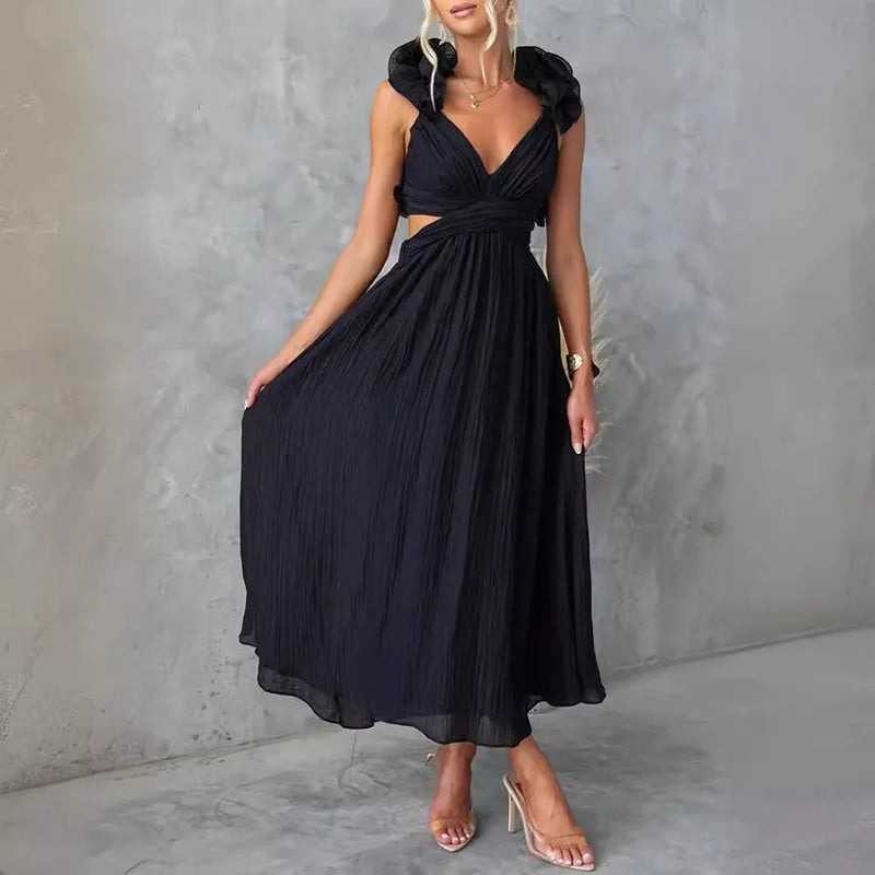 the KYLIE - Elegant Long Summer Party Dress