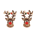 the MERRIMENT COLLECTION - Sweet Christmas Gingerbread Man Earrings New Year Gifts