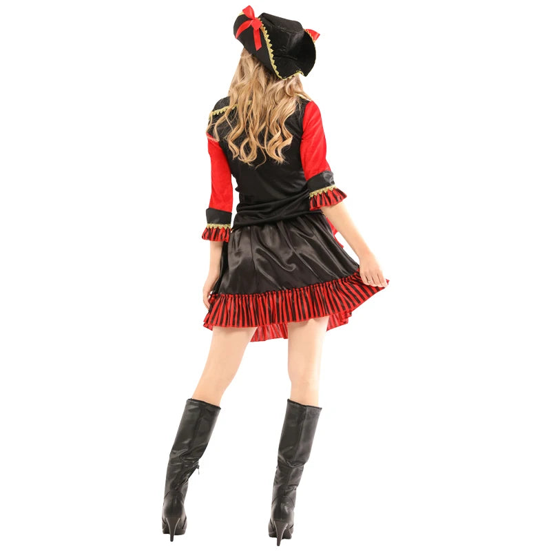 the PIRATE COLLECTION - Halloween Theme Women Fancy Dress