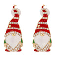 the UGLY CHRISTMAS SWEATER - Christmas Earrings Personality Red Clothes Jewelry Gifts