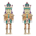 the NUTCRACKER - Christmas Nutcracker Earrings Shiny Rhinestone Nutcracker Soldier Earrings Perfect Festival Party Gifts