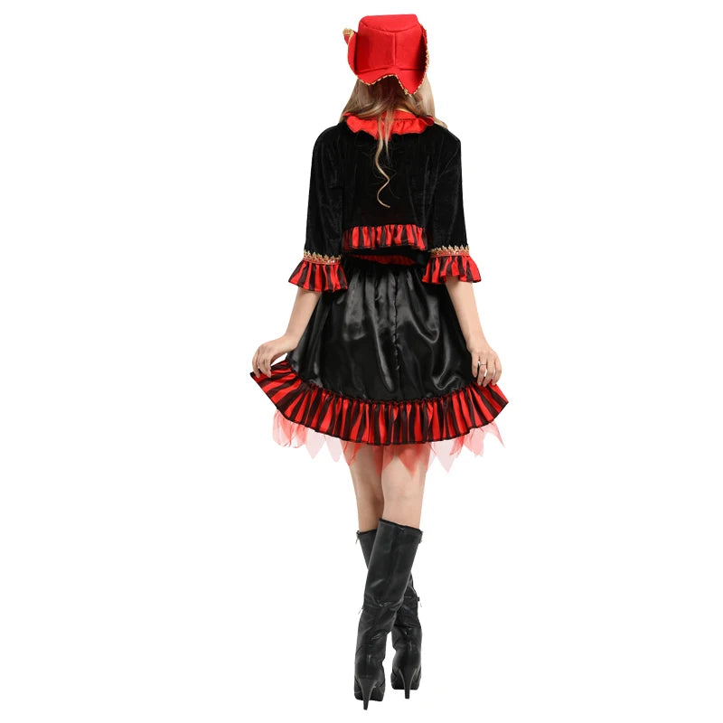 the PIRATE COLLECTION - Halloween Theme Women Fancy Dress