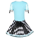 the WONDERLAND ALICE - Alice in Wonderland Costume Adults Cosplay Halloween Carnival Party Fancy Dress Up