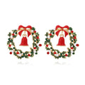 the MERRIMENT COLLECTION - Sweet Christmas Gingerbread Man Earrings New Year Gifts