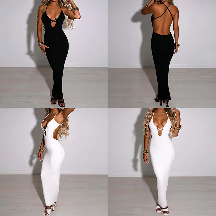 the VICKI - Sexy Summer Bandage Hip Wrap Dress