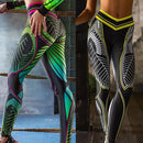 the GPAPHIX LEGGINGS - High Waist Hip Push Gym Workout Jogging Pants Yoga Leggings