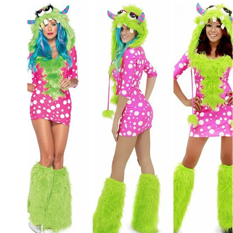 the FURRY MONSTER COLLECTION - Deluxe Plush Monster Animal Costume