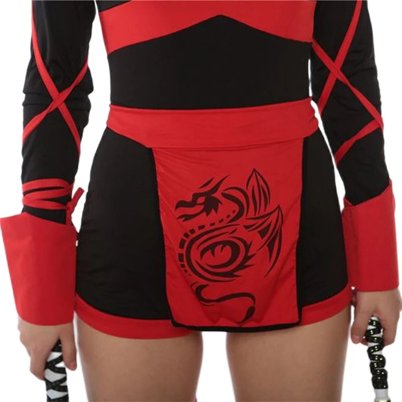 the SEXY SAMURAI - Women Sexy Ninja Costume Anime Dragon Samurai