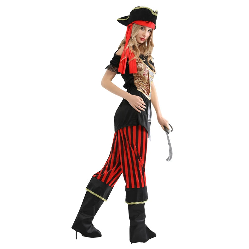 the PIRATE COLLECTION - Halloween Theme Women Fancy Dress