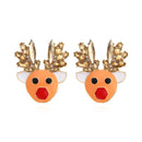 the MERRIMENT COLLECTION - Sweet Christmas Gingerbread Man Earrings New Year Gifts