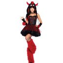 the PARTY ANIMAL - Deluxe Plush Monster Animal Costume for Adult Leopard Fox Cat Girl Cosplay Costume Halloween Costumes Fancy Party Dress