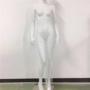 the VANESSA - Bright Diamond Crystal Mesh Fishing Net Long Beach Dress