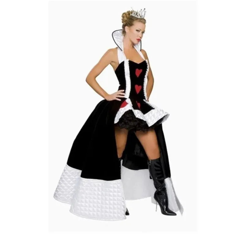 the QUEEN OF HEARTS - Sexy Queen of Hearts Costume Women Adult Fantasy Party