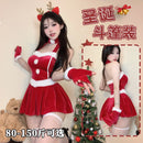the SANTA CHRISTMAS BUNNY - Plus Size Red New Year's Christmas Dress Roleplay Lingerie Xmas Party Night Clubwear Cos Bunny Girl Stage Performance Outfits