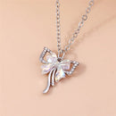 the CHERRY BOMB - Lovely Gold Color Wine Red Cherry Pendant Necklace Personality Necklace Wedding Jewelry Birthday Gifts