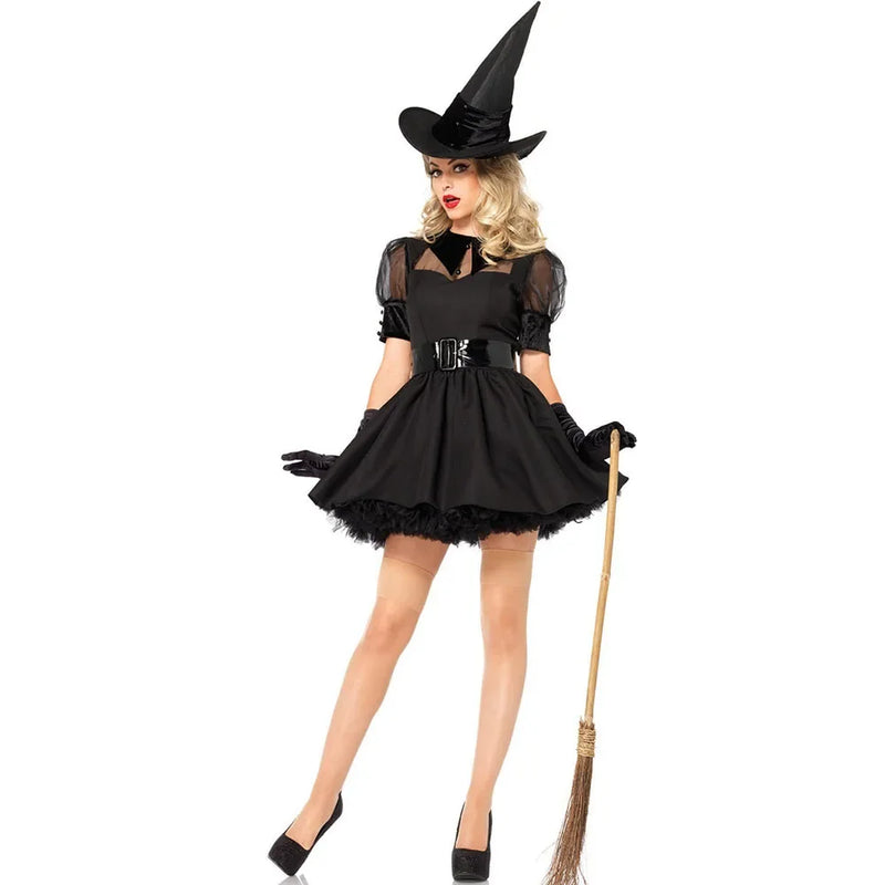 the WICKED - Plus Size Black Women Sexy Witch Costume