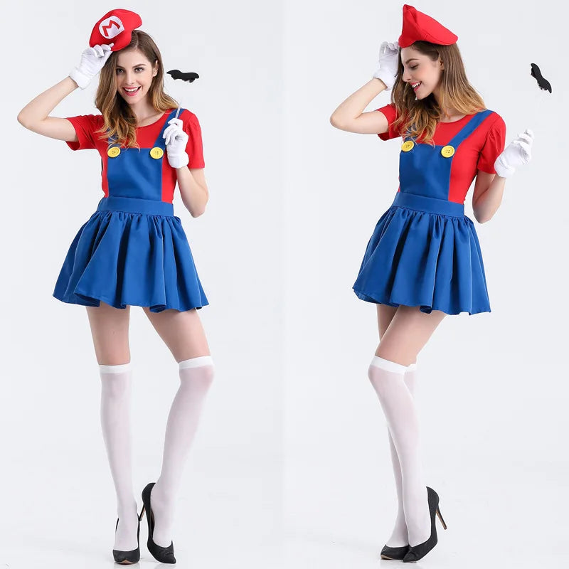 the MARIOS - Halloween Costumes for Adult Female