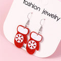 the HAPPY HOLIDAYS COLLECTION - Merry Christmas Earrings Fashion Christmas Tree Deer Santa Drop Earrings New Year Jewelry Gifts