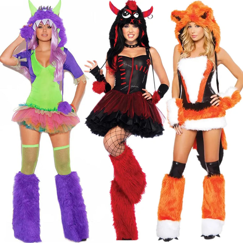 the FURRY MONSTER COLLECTION - Deluxe Plush Monster Animal Costume