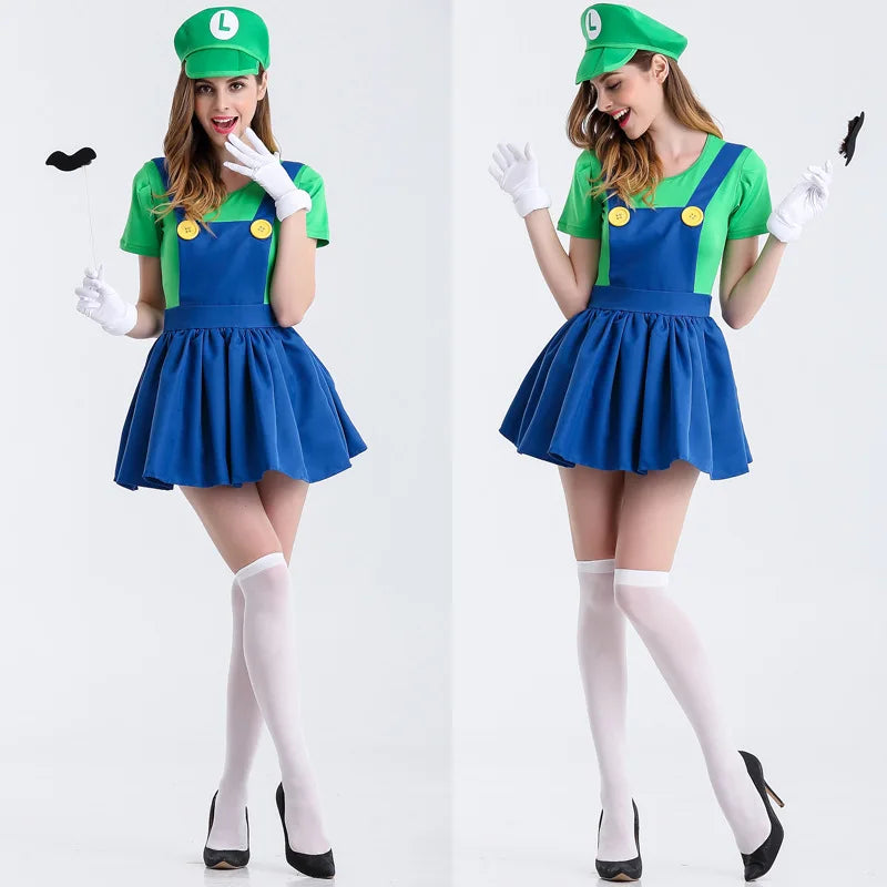 the MARIOS - Halloween Costumes for Adult Female