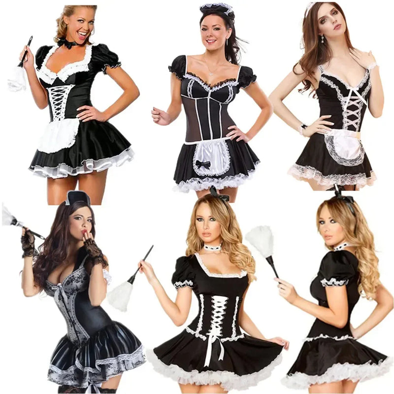 the FRENCH MAID COLLECTION - Plus Size S-6XL Halloween Costumes for Women