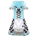 the WONDERLAND ALICE - Alice in Wonderland Costume Adults Cosplay Halloween Carnival Party Fancy Dress Up